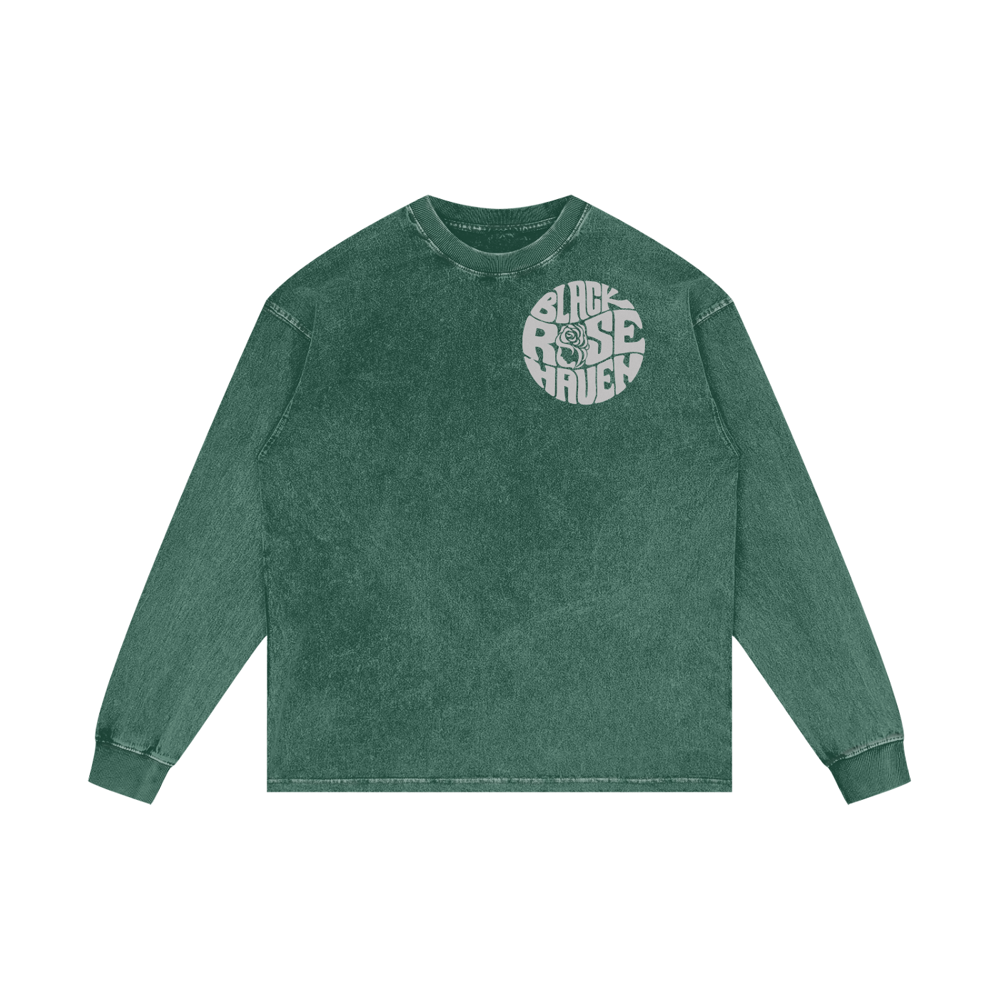 Vintage Snow Wash Long Sleeve T-Shirt | Smokin Man