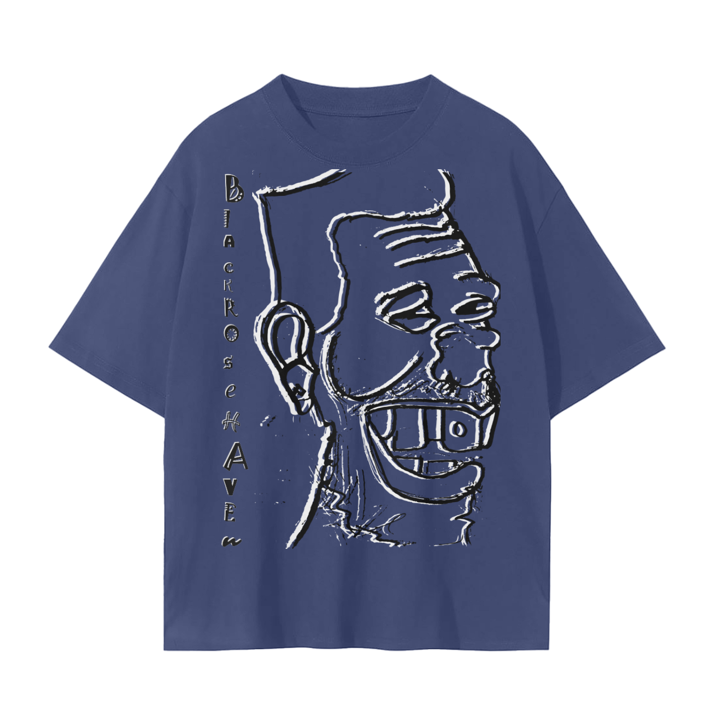 Heavy Weight T-Shirt | Laughing Man