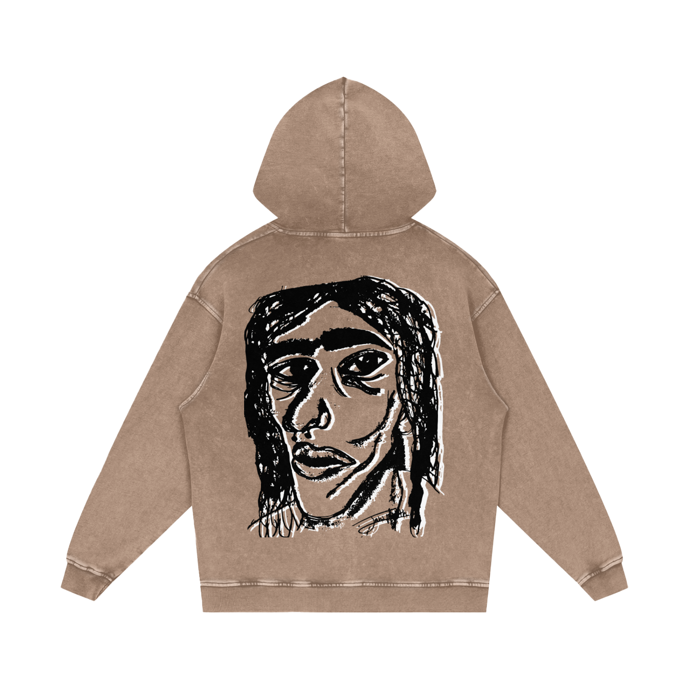 Vintage Ash Wash Hoodie | Face We Wear