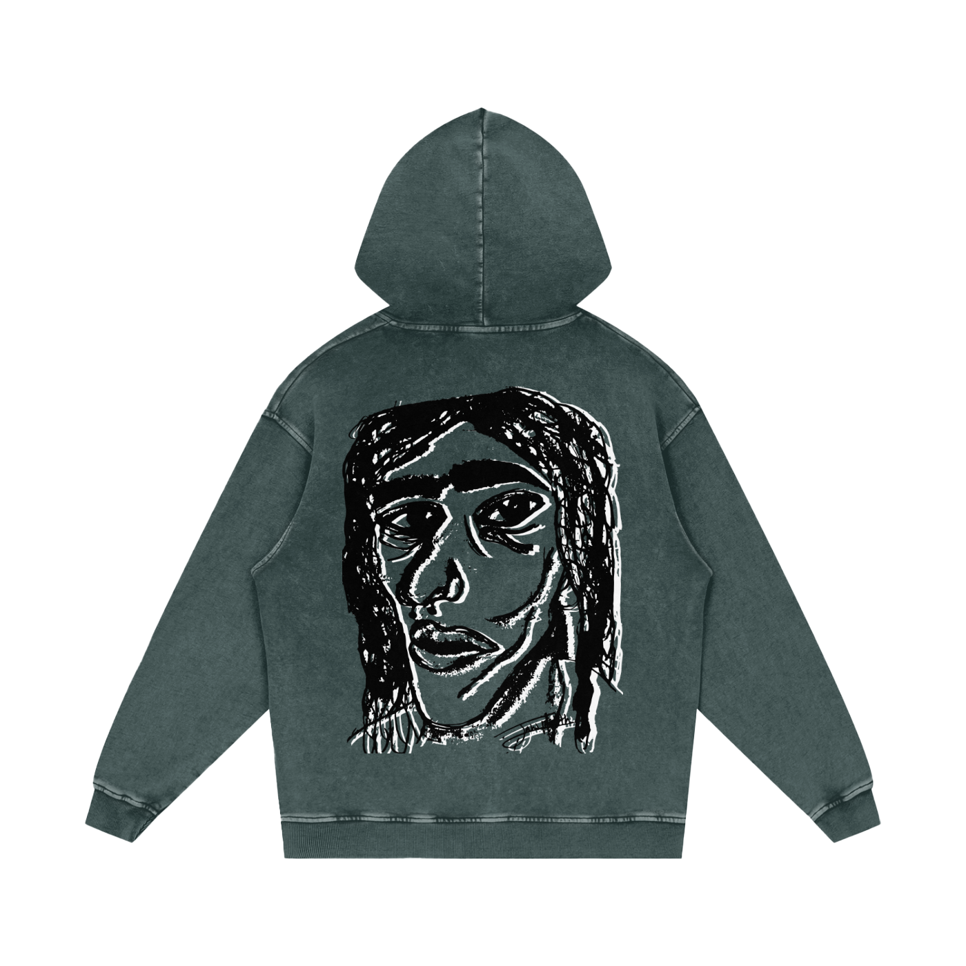 Vintage Ash Wash Hoodie | Face We Wear