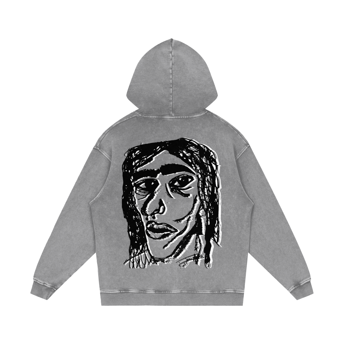 Vintage Ash Wash Hoodie | Face We Wear