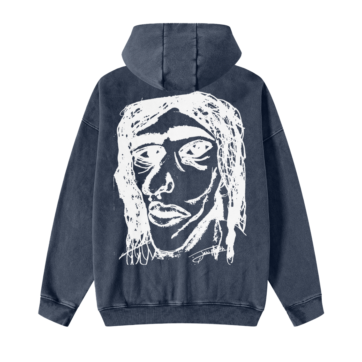 Vintage Snow Wash Zip - Jacket | Faces We Wear