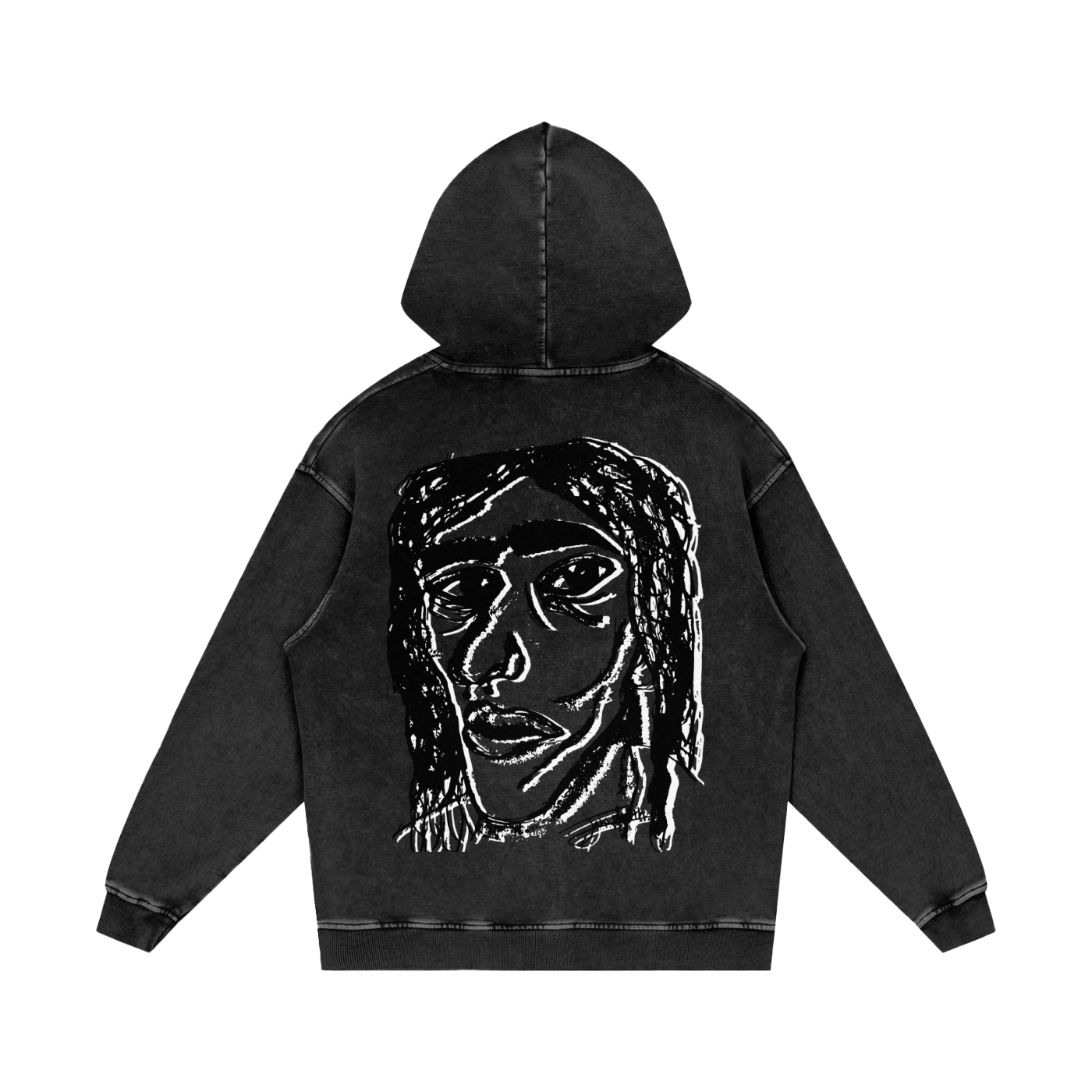 Vintage Ash Wash Hoodie | Face We Wear