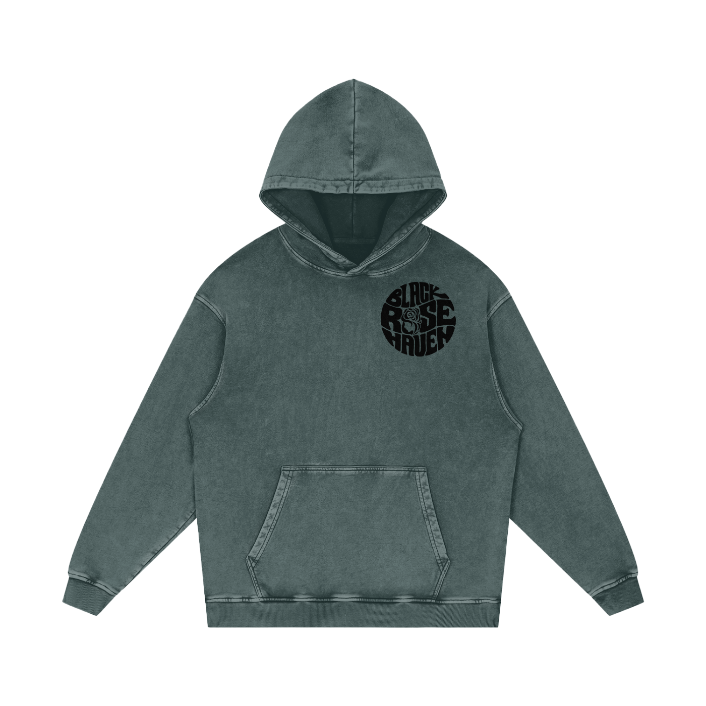 Vintage Ash Wash Hoodie | Face We Wear