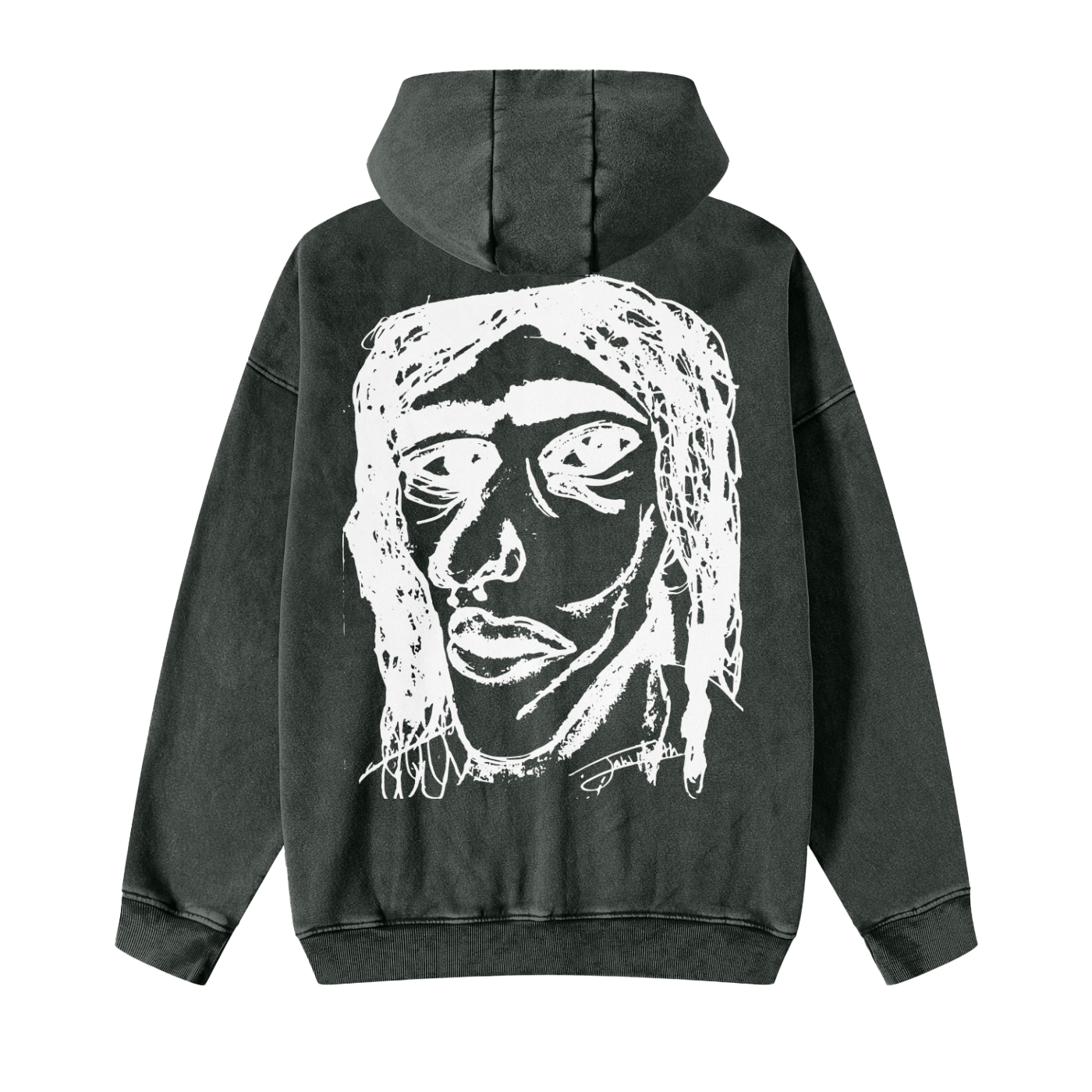 Vintage Snow Wash Zip - Jacket | Faces We Wear