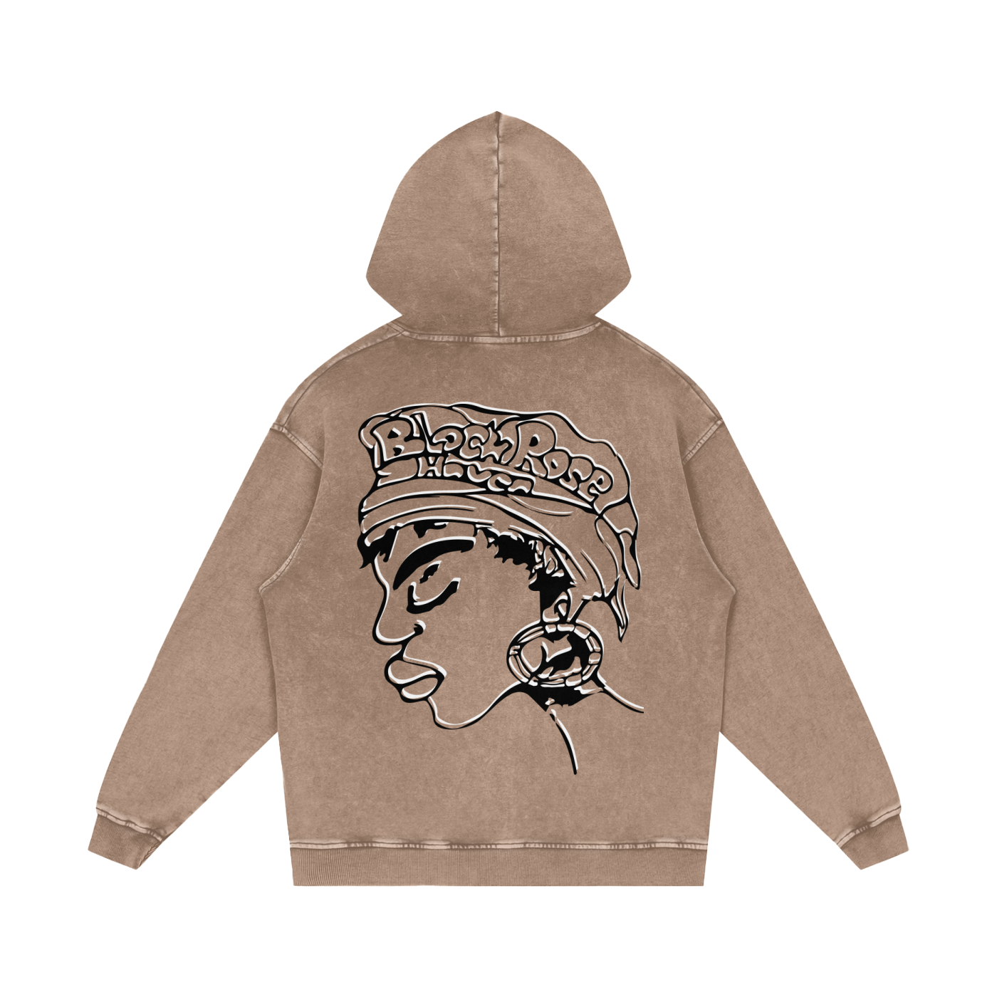 Vintage Ash Wash Pullover Hoodie | Boho Woman