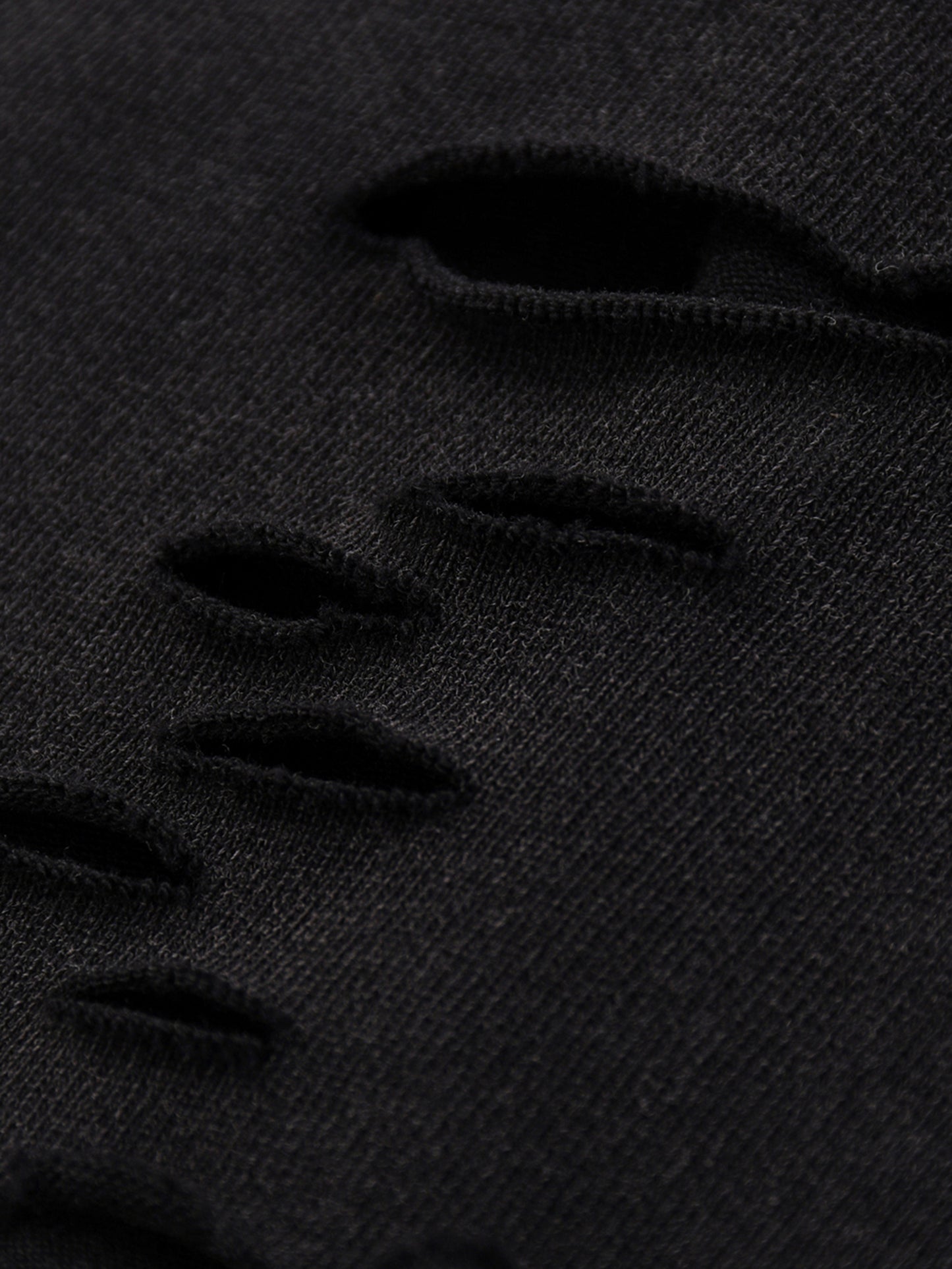 Vintage Snow Washed Raw-Hem T-Shirt | Smoking Man