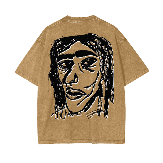 Vintage Ash Wash T-Shirt | Faces We Wear