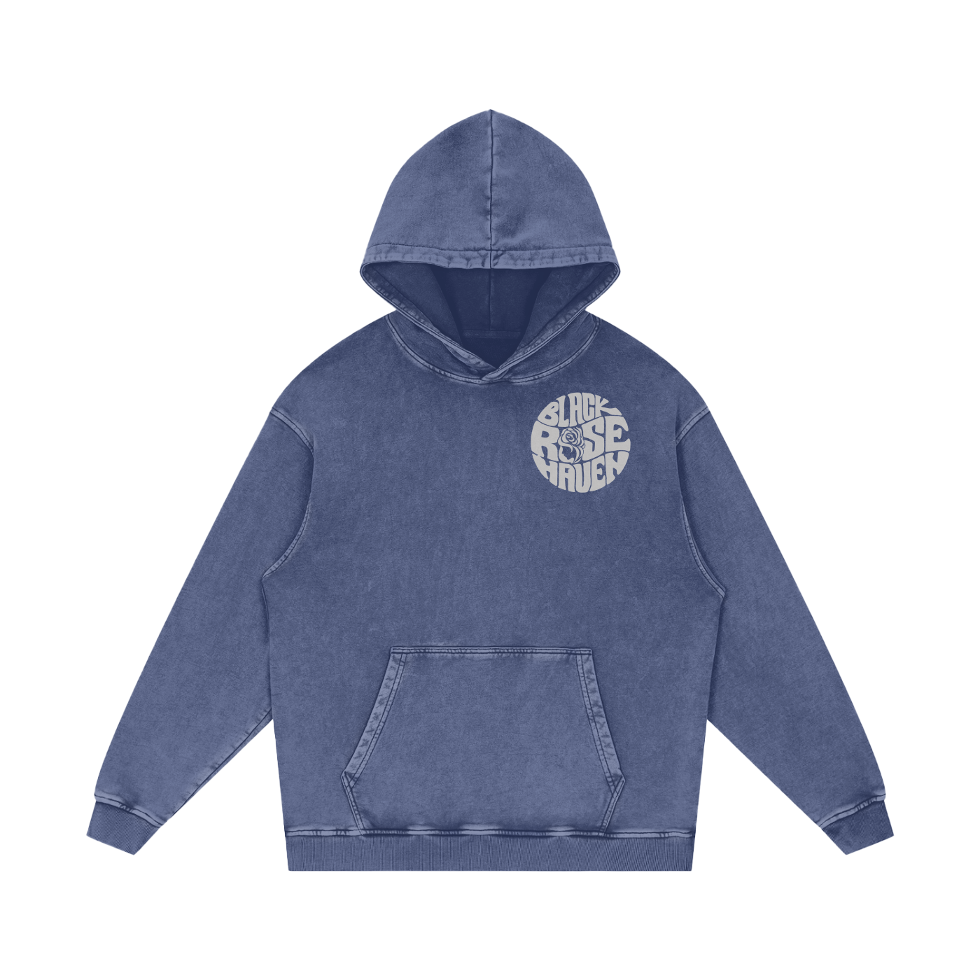 Vintage Snow Wash Pullover Hoodie | Faces We Wear