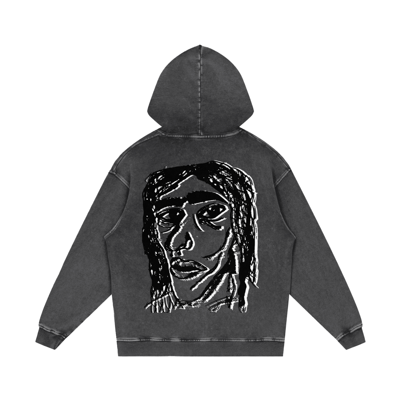 Vintage Ash Wash Hoodie | Face We Wear