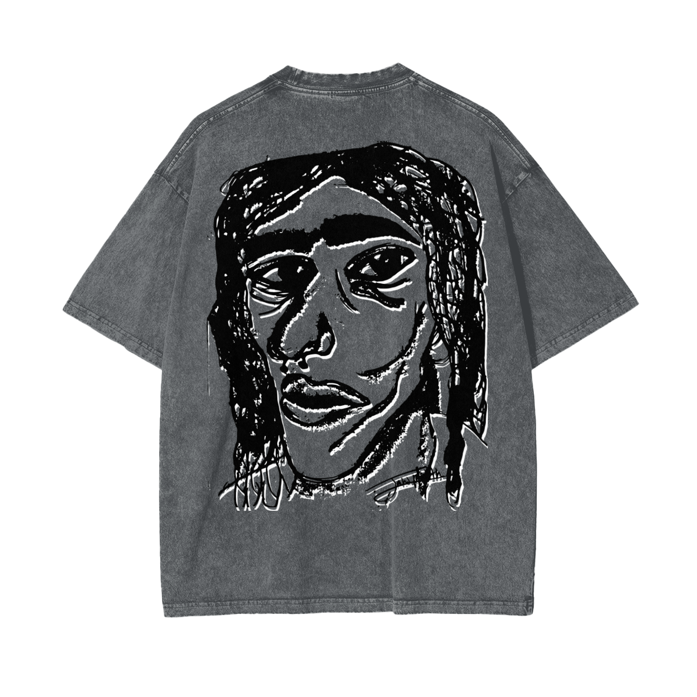 Vintage Ash Wash T-Shirt | Faces We Wear