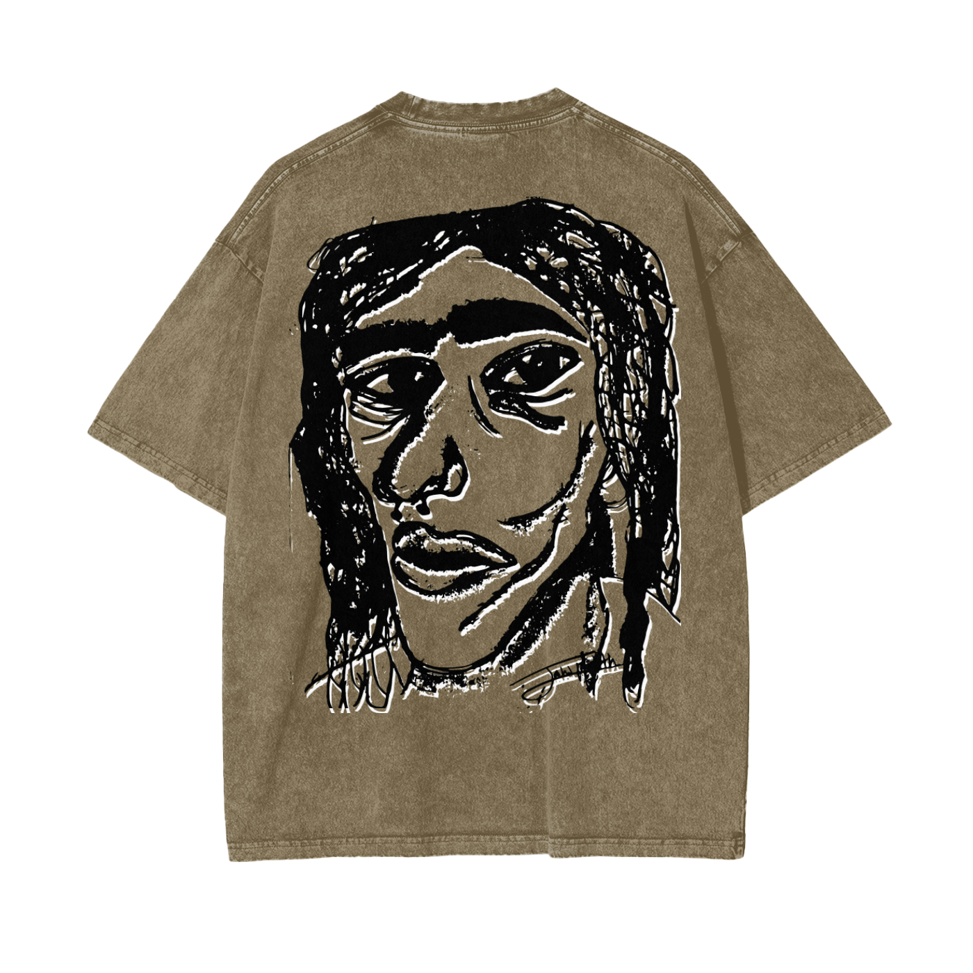 Vintage Ash Wash T-Shirt | Faces We Wear