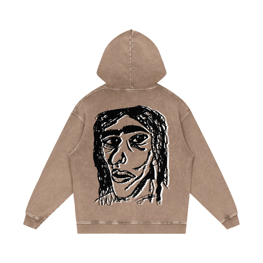 Vintage Ash Wash Hoodie | Face We Wear