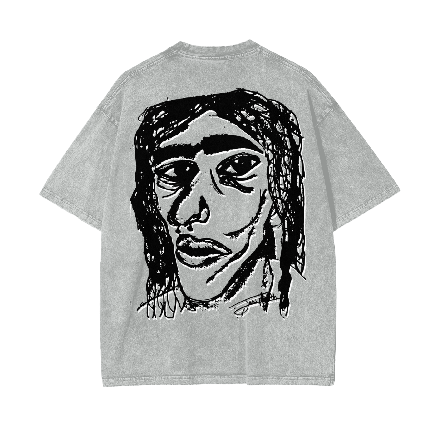 Vintage Ash Wash T-Shirt | Faces We Wear