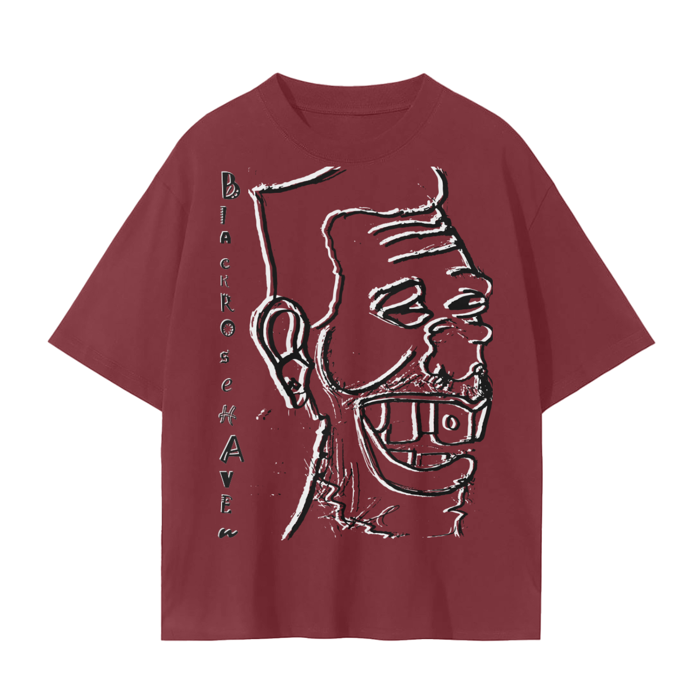 Heavy Weight T-Shirt | Laughing Man