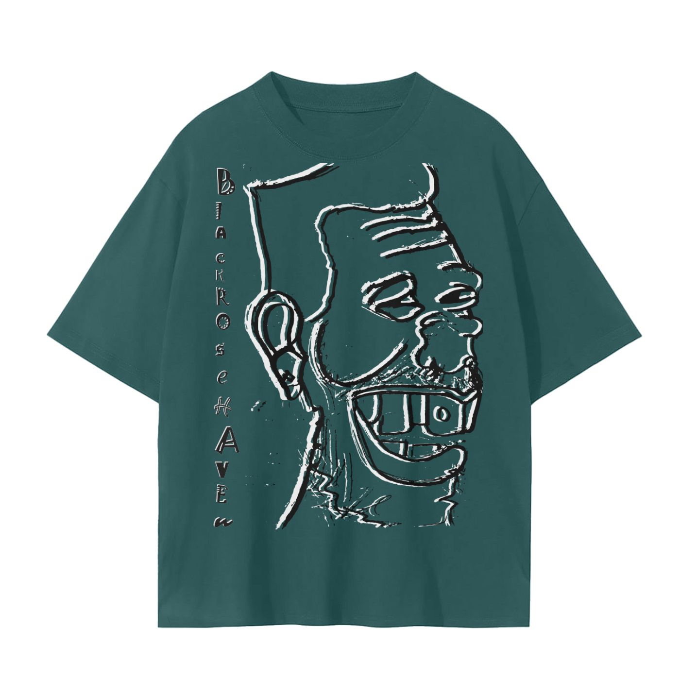 Heavy Weight T-Shirt | Laughing Man
