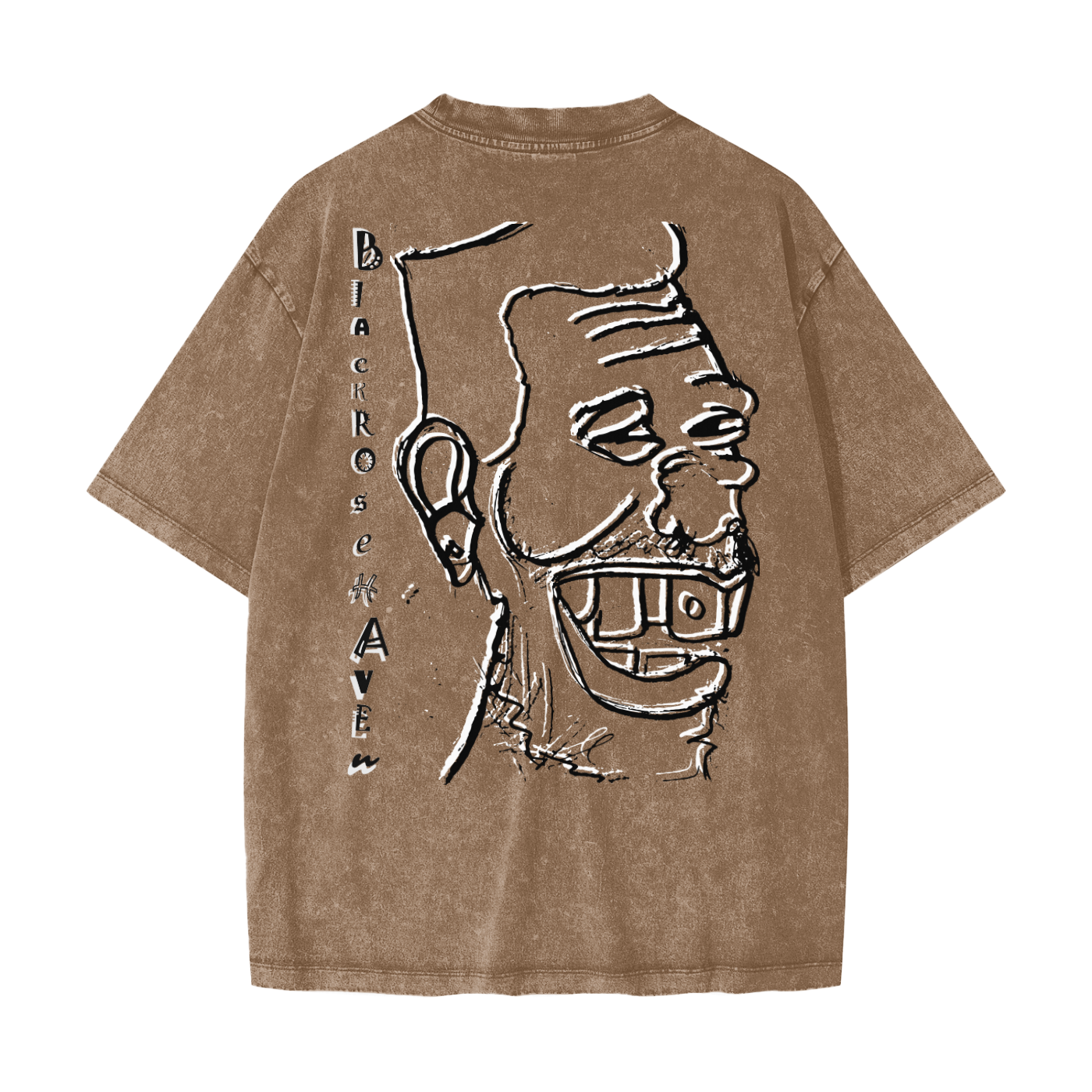 Vintage Ash Wash T-Shirt | Laughing Man