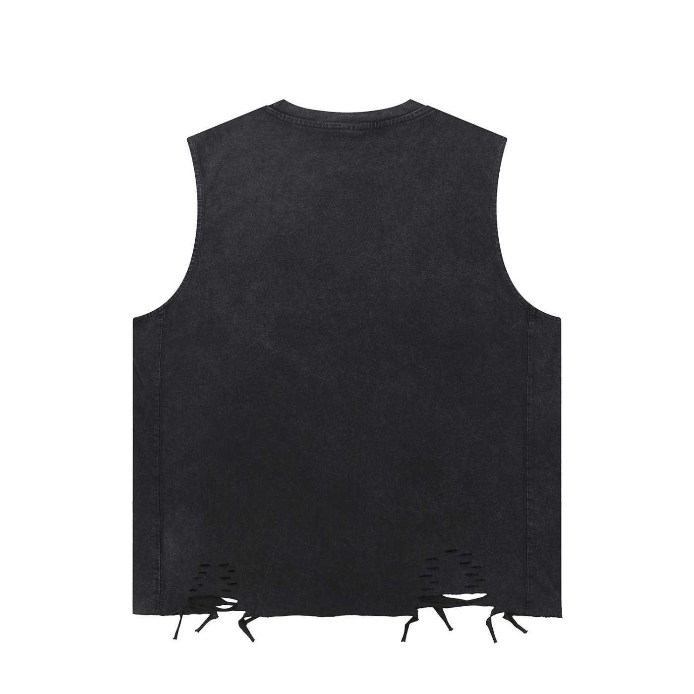 Vintage Snow Washed Raw-Hem Tank Top | Smoking Man