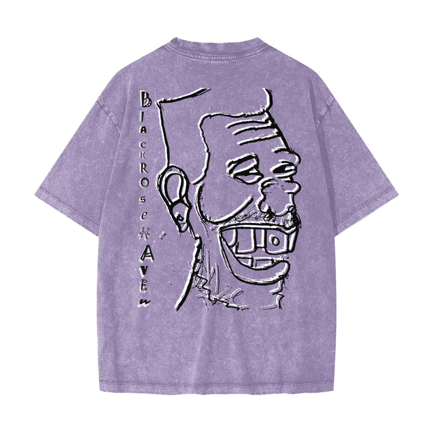 Vintage Ash Wash T-Shirt | Laughing Man