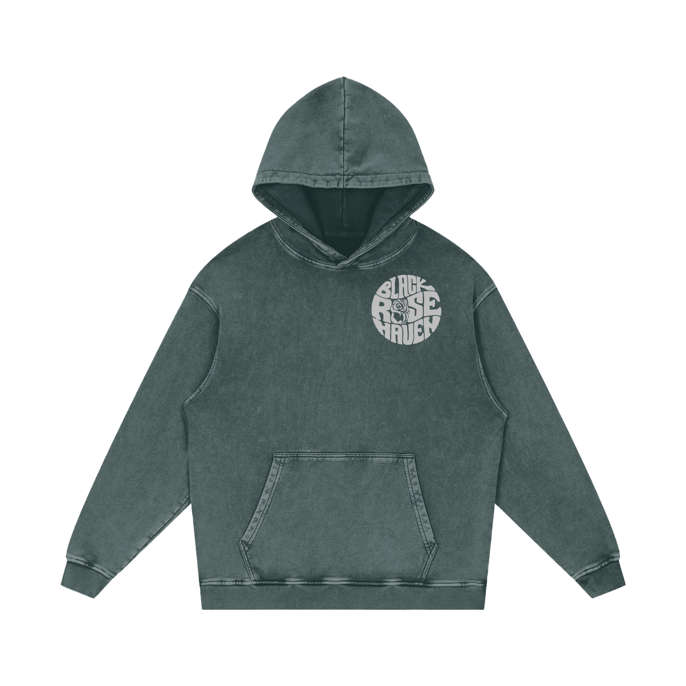 Vintage Snow Wash Pullover Hoodie | Faces We Wear