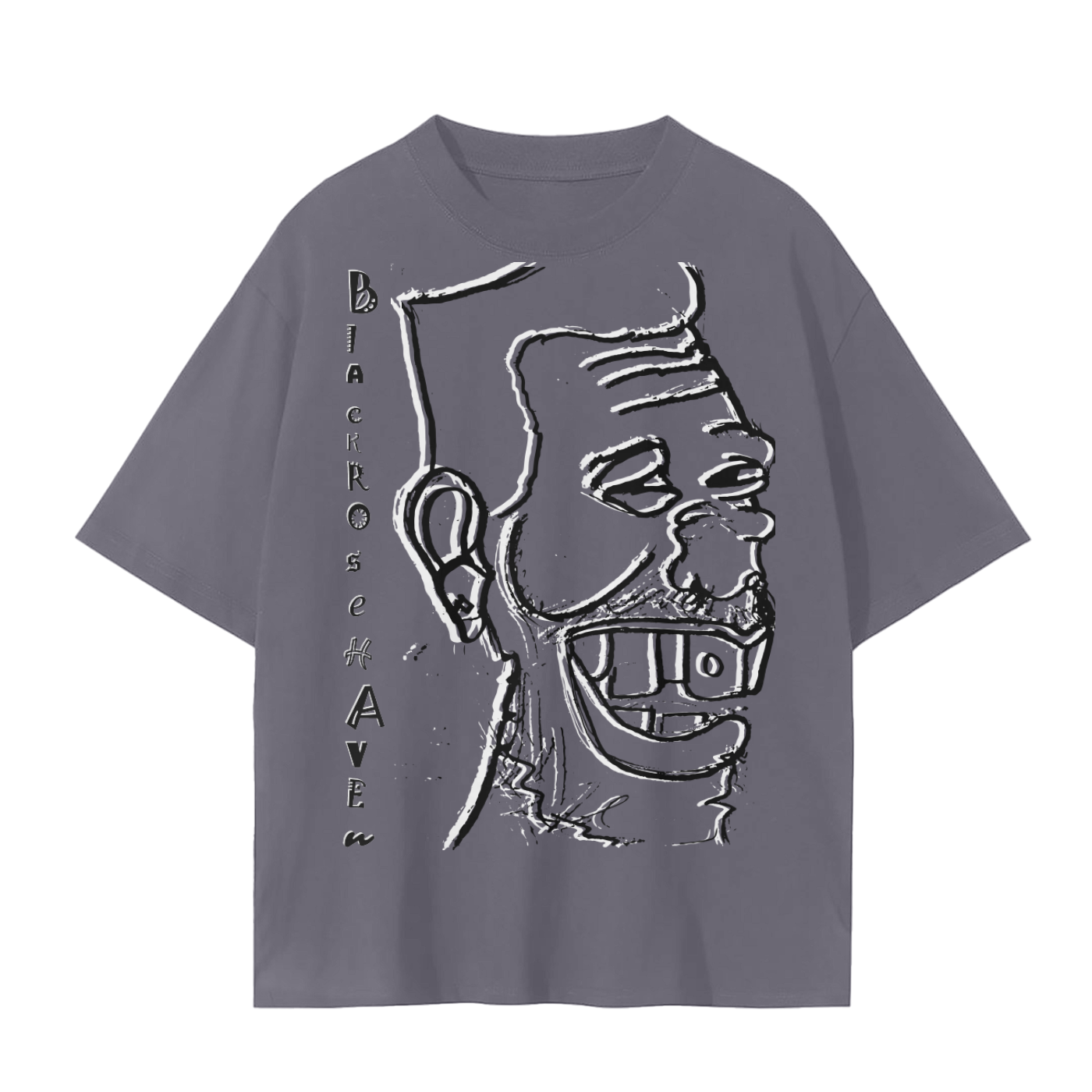 Heavy Weight T-Shirt | Laughing Man