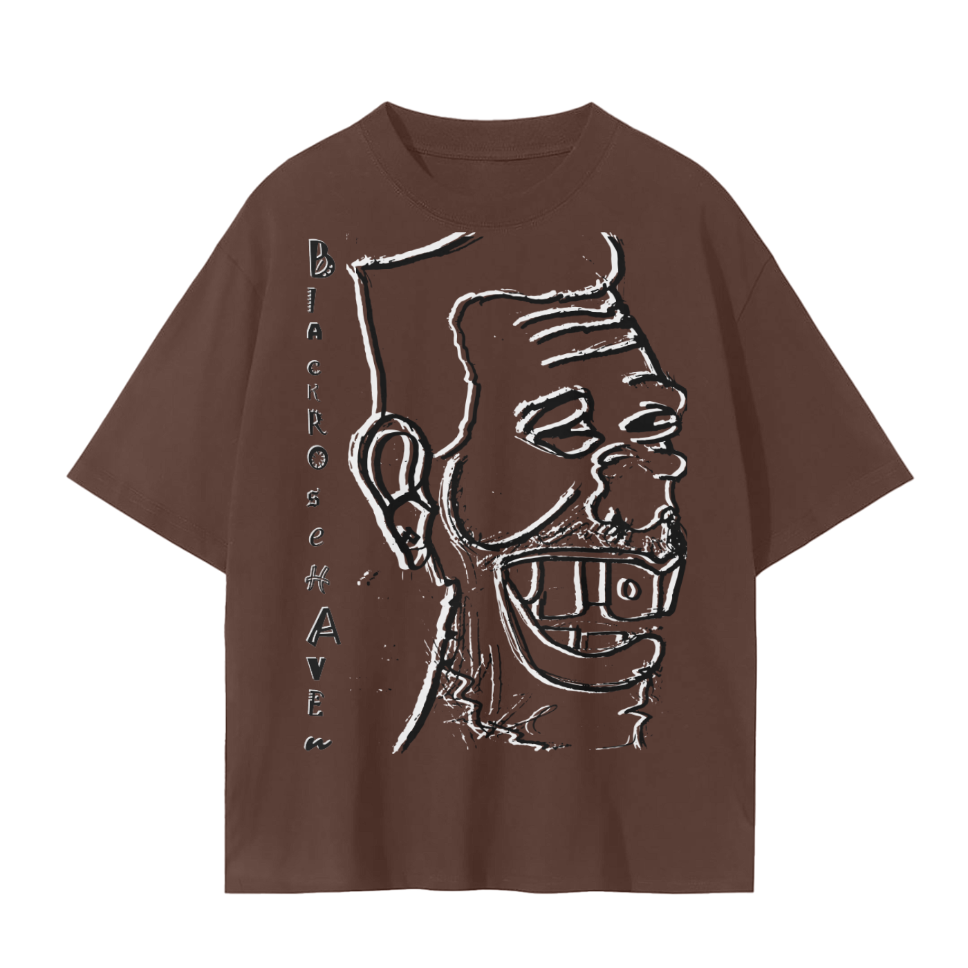 Heavy Weight T-Shirt | Laughing Man