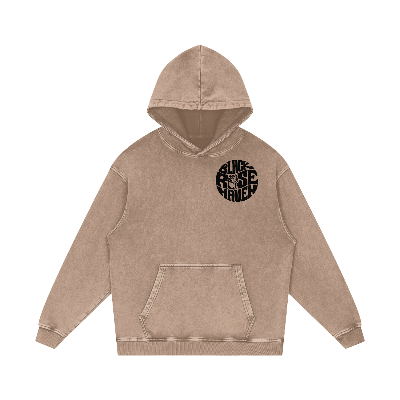 Vintage Ash Wash Hoodie | Face We Wear