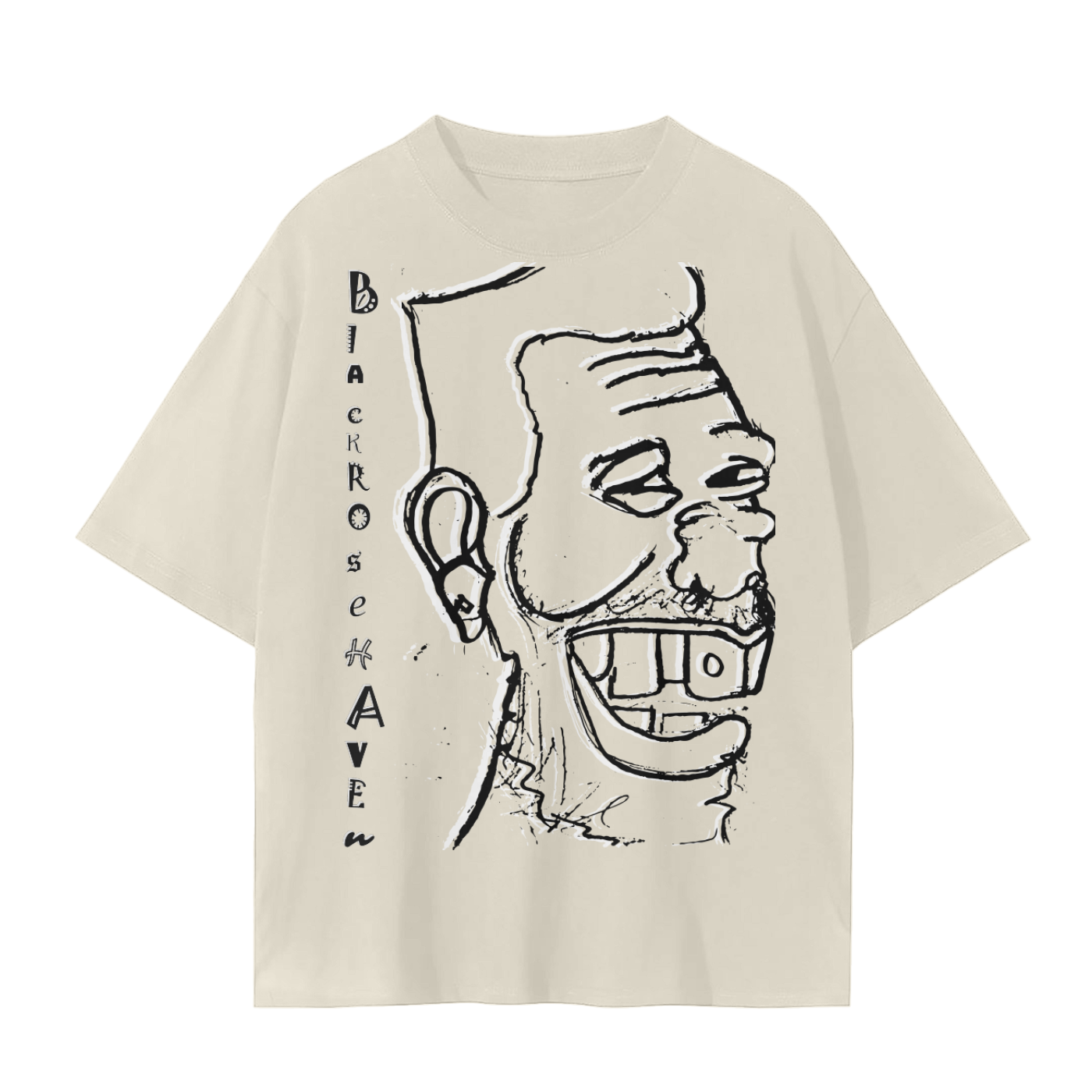 Heavy Weight T-Shirt | Laughing Man