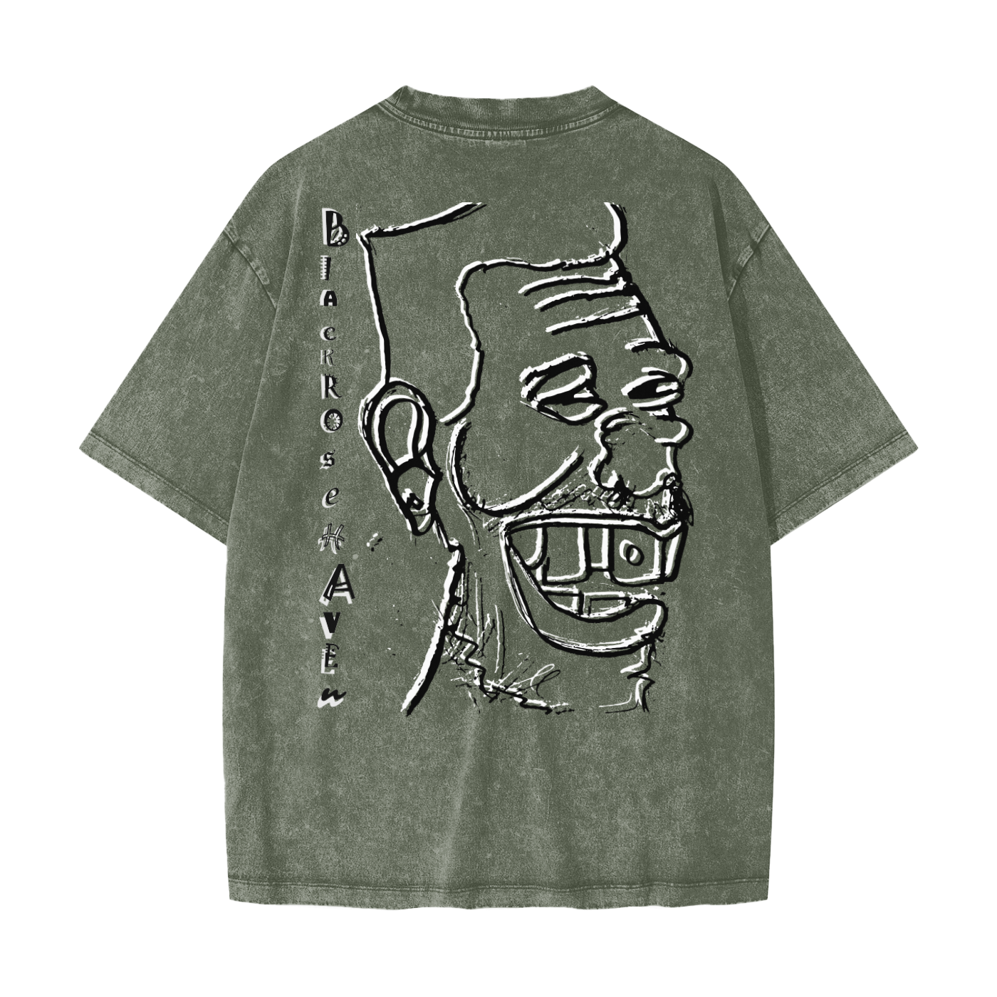 Vintage Ash Wash T-Shirt | Laughing Man