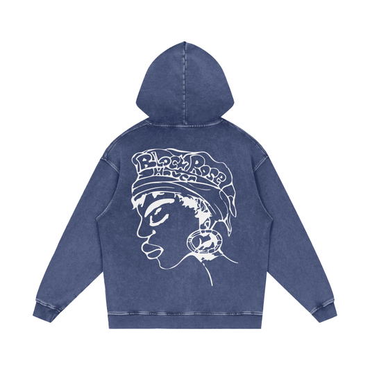 Vintage  Snow Wash Pullover Hoodie | Boho Woman
