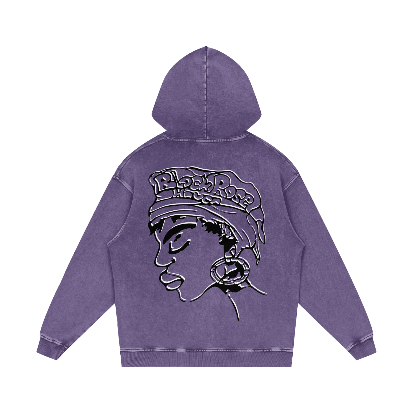 Vintage Ash Wash  Pullover Hoodie | Boho Woman