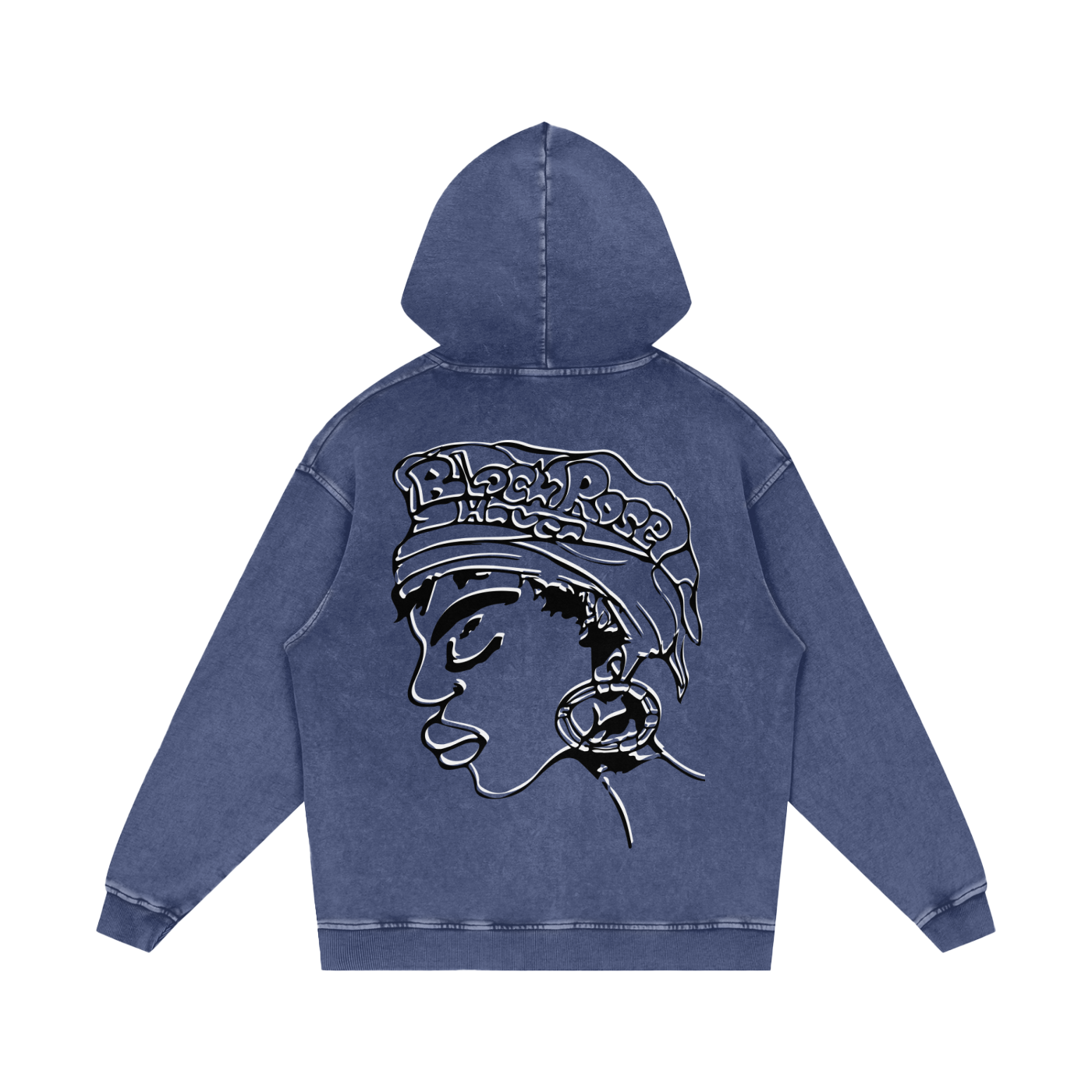 Vintage Ash Wash  Pullover Hoodie | Boho Woman